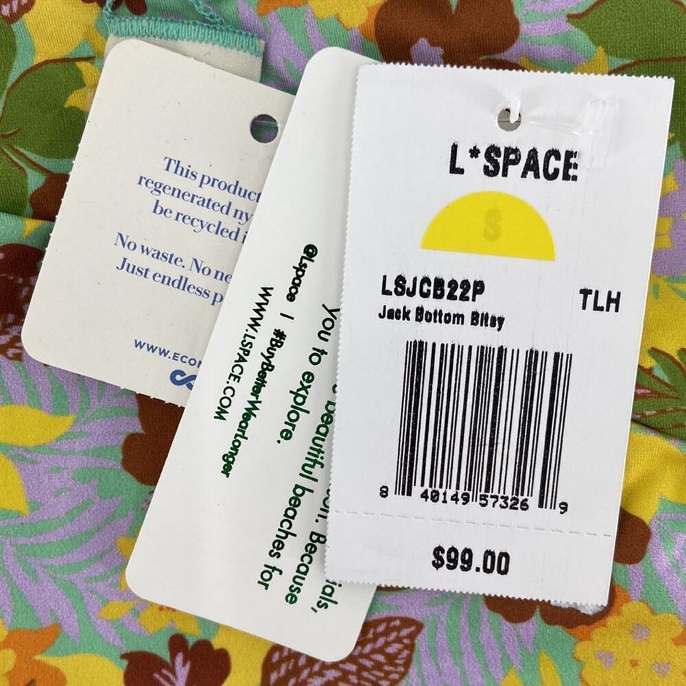 L*Space Jack Bikini Bottom Small - Picture 5 of 7